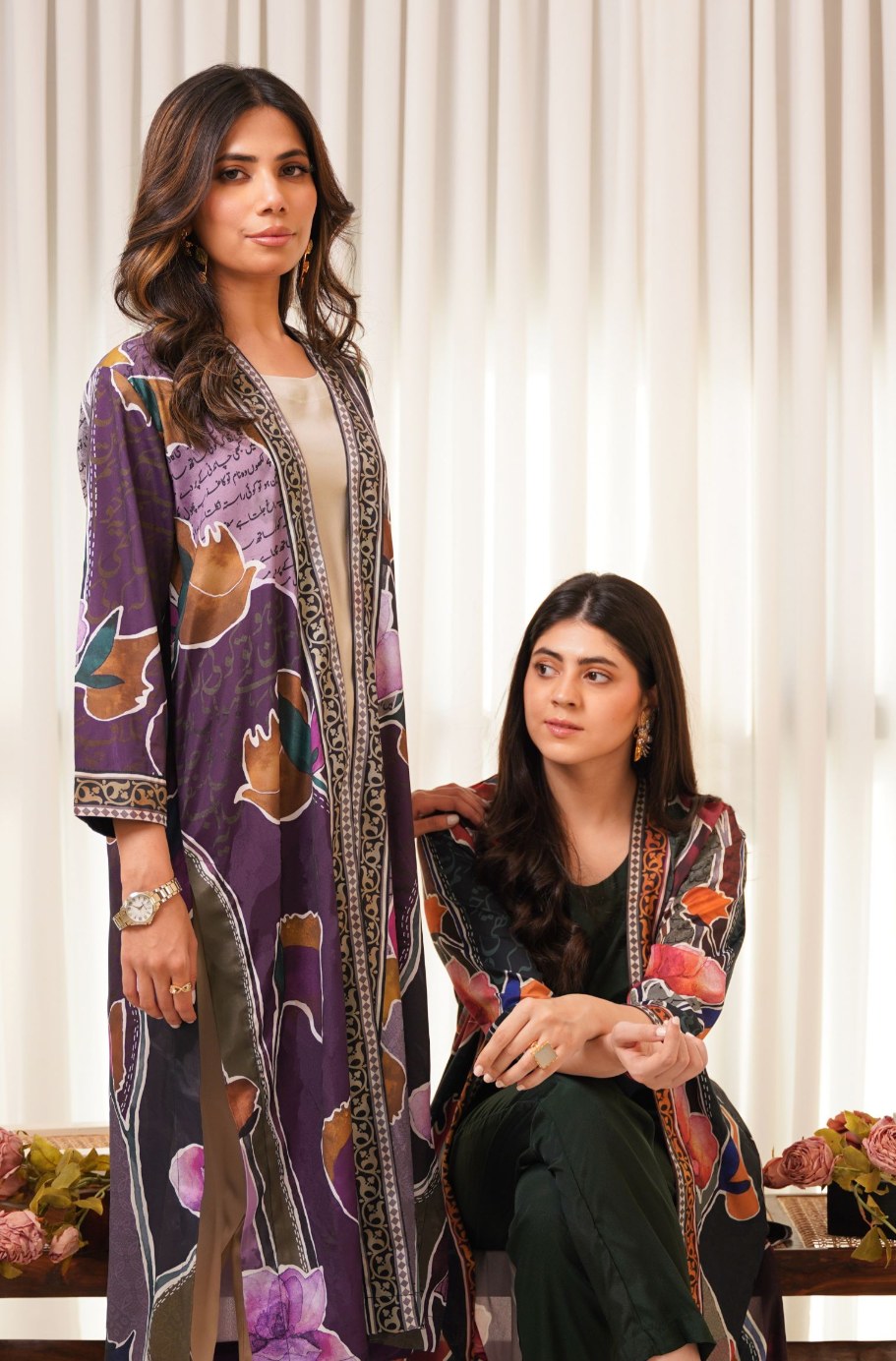 Dhanak Shrug - Shades Of Purple