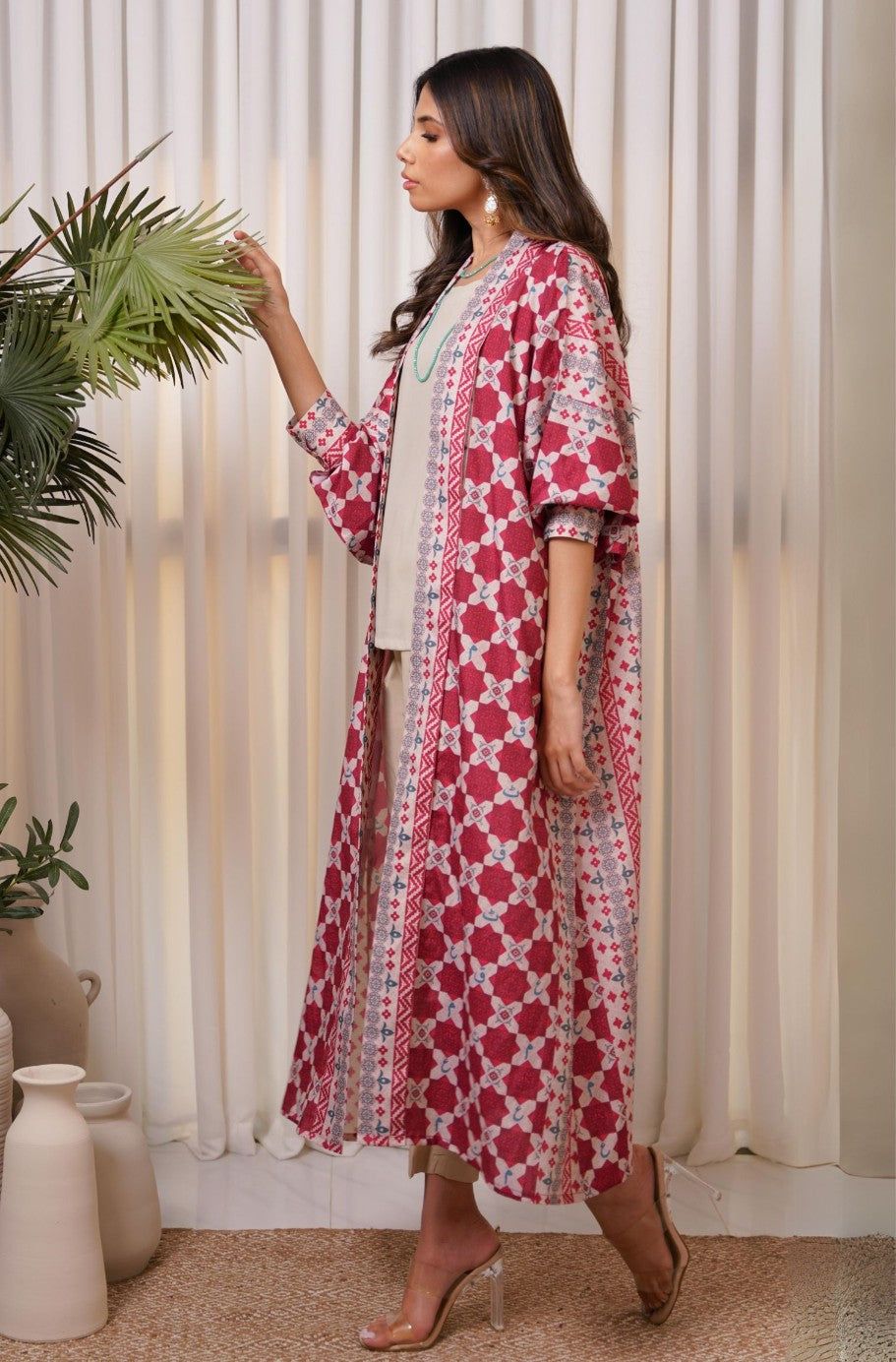 Layla Shrug - Maroon