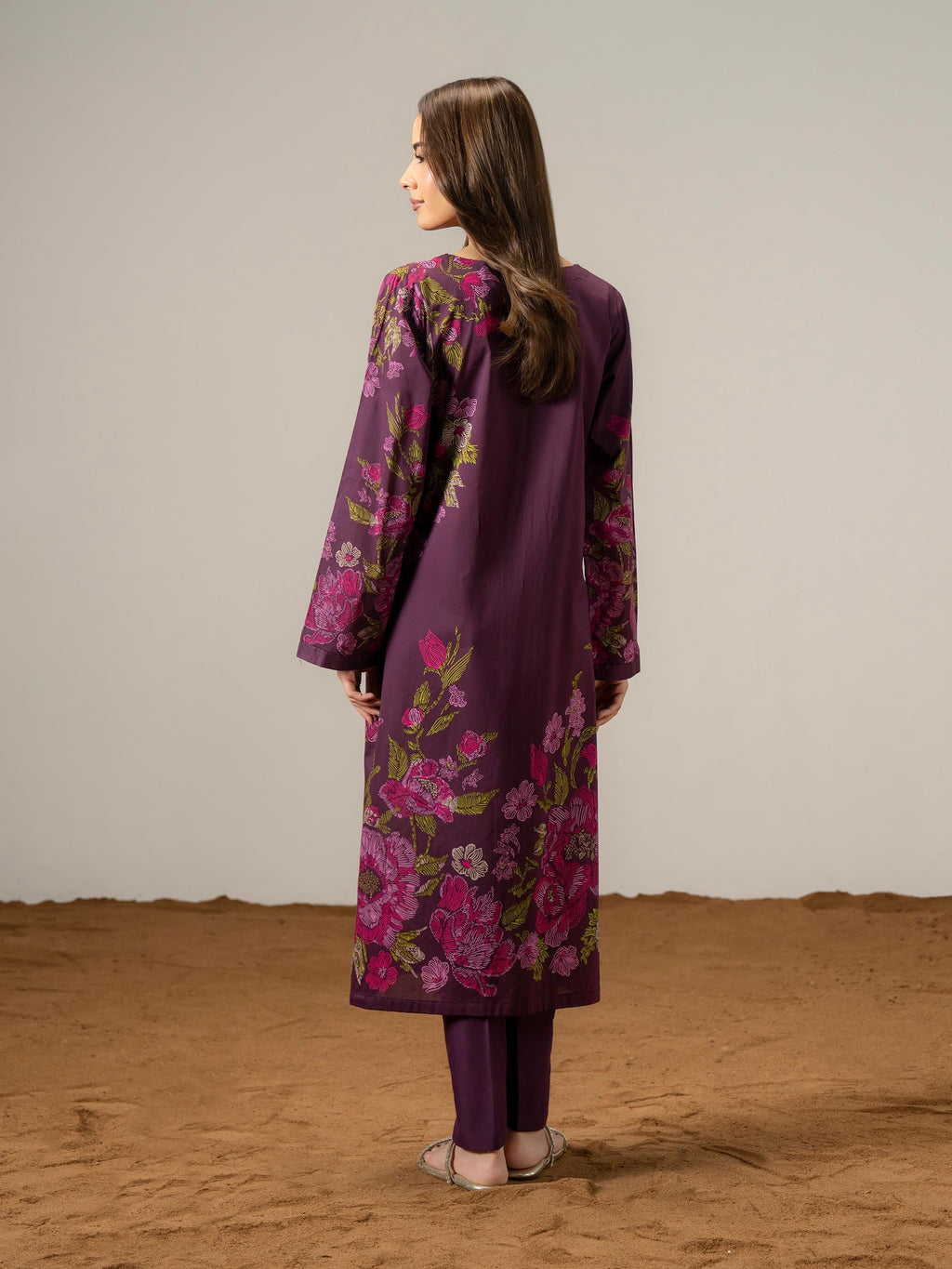 2 Piece Lawn Suit-Printed (Pret)