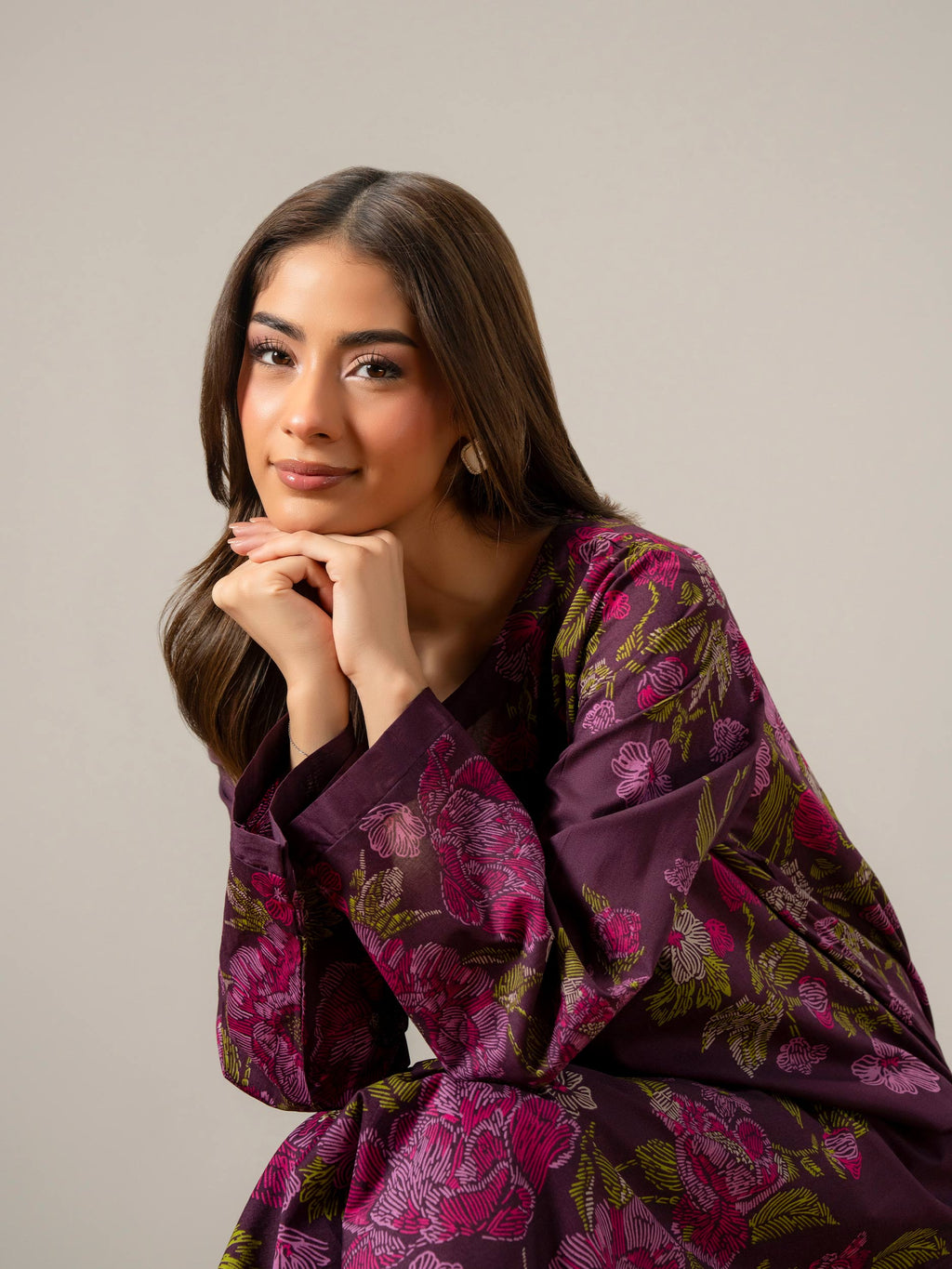 2 Piece Lawn Suit-Printed (Pret)