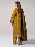 3 Piece Khaddar Suit (Pret)