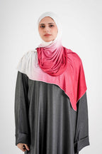 Jersey Two-Tone Maroon & White