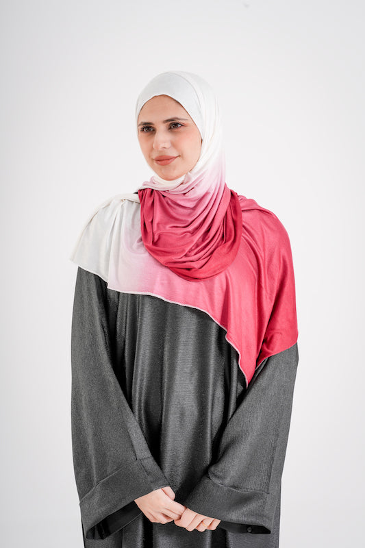 Jersey Two-Tone Maroon & White