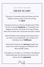 Ehad (Pledge) Scarf
