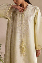 UAE-3 Piece Embroidered Lawn Suit with Embroidered Chiffon Dupatta PM-62004