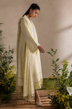 UAE-3 Piece Embroidered Lawn Suit with Embroidered Chiffon Dupatta PM-62004