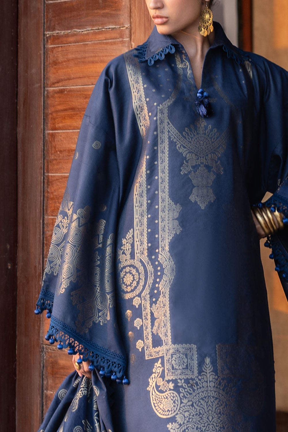 UAE-3 Piece Jacquard Suit with Dupatta FE-52025