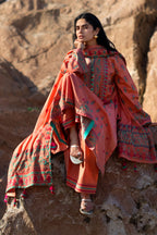 UAE-3 Piece Jacquard Suit with Jacquard Dupatta MJ-52011