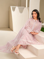 3 Piece Lawn Suit-Printed (Unstitched)